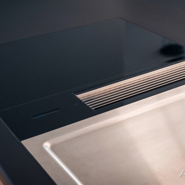 Bora Classic 2.0 liesitasojärjestelmässä integroitu paistotaso