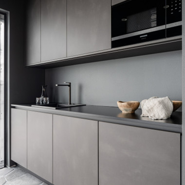 Saunan keittiö palvelee myös vieraita