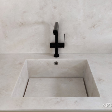 Allas ja taso sekä välitila samaa ARKKIkomposiittia