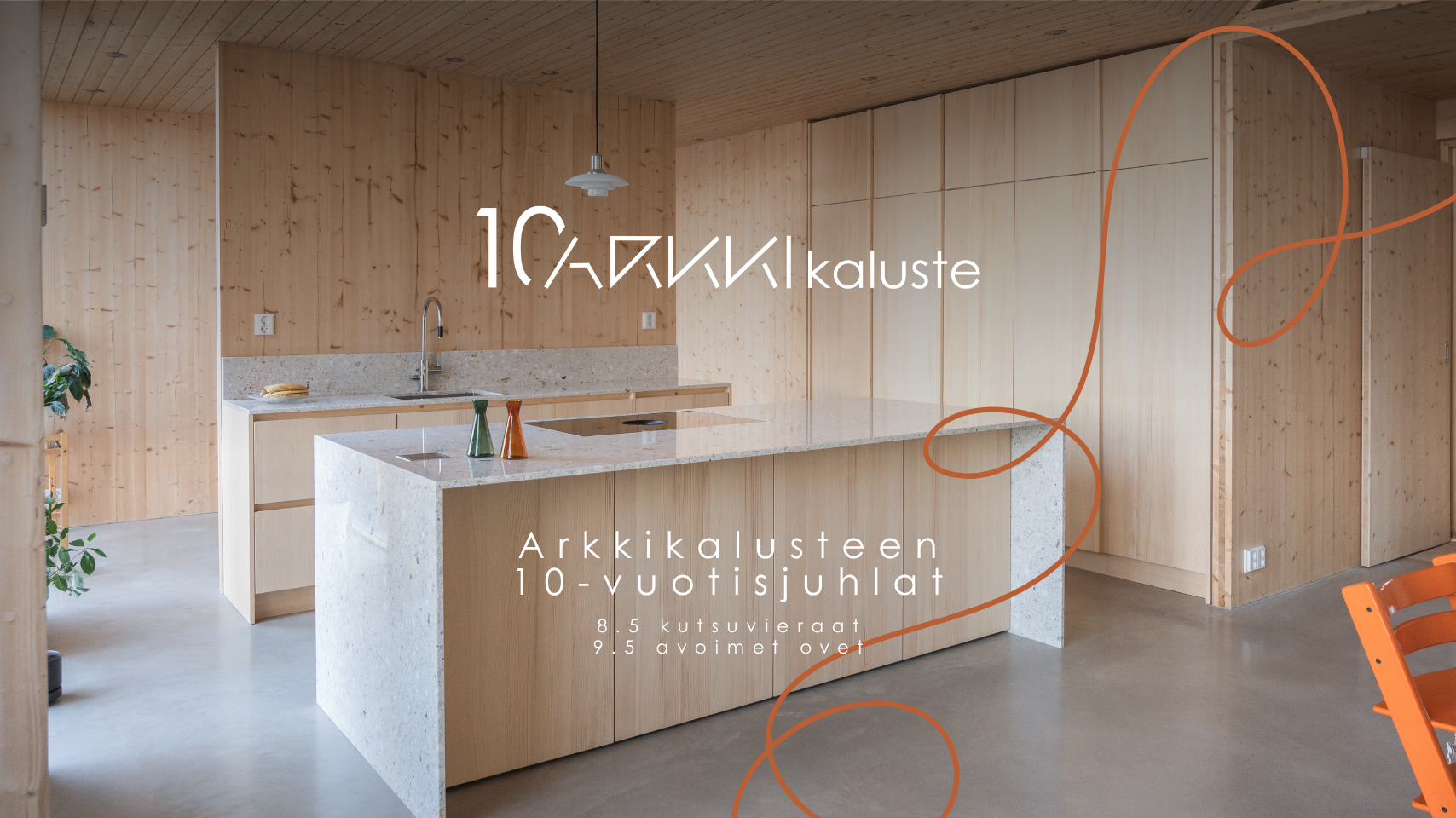 Arkkikalsuet 10-vuotisjuhlat